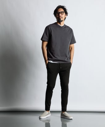 Tシャツレイヤードスタイル