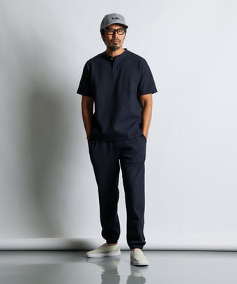 ワッフルセットアップコーデ