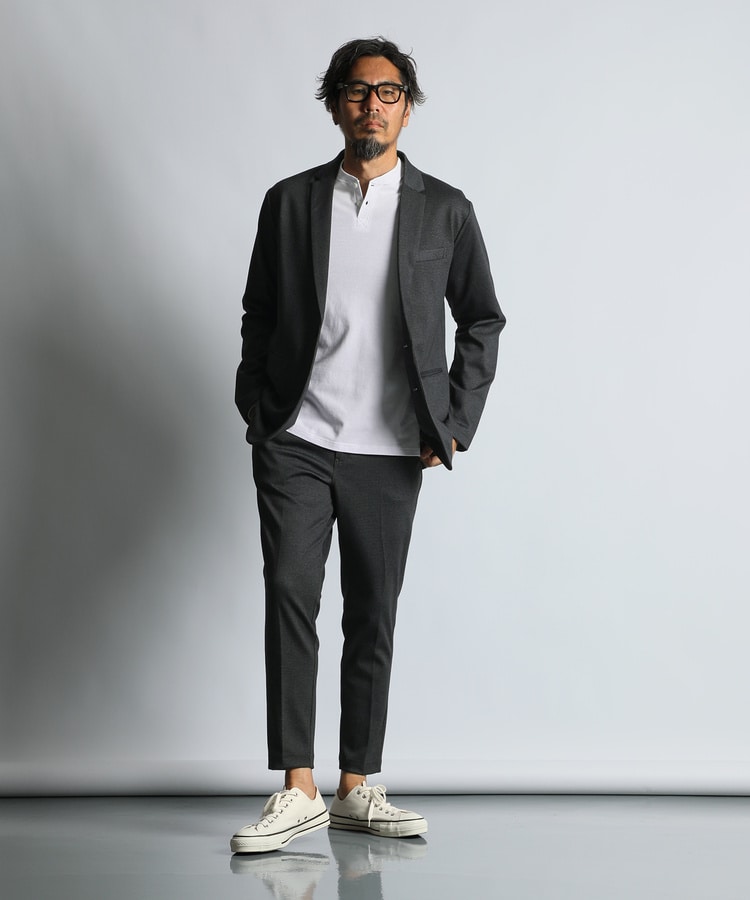 程良く崩したドレスセットアップスタイル｜The DUFFER of St.GEORGE
