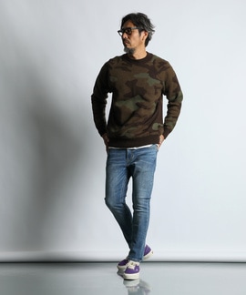 スタイリングを格上げする柄物ニット