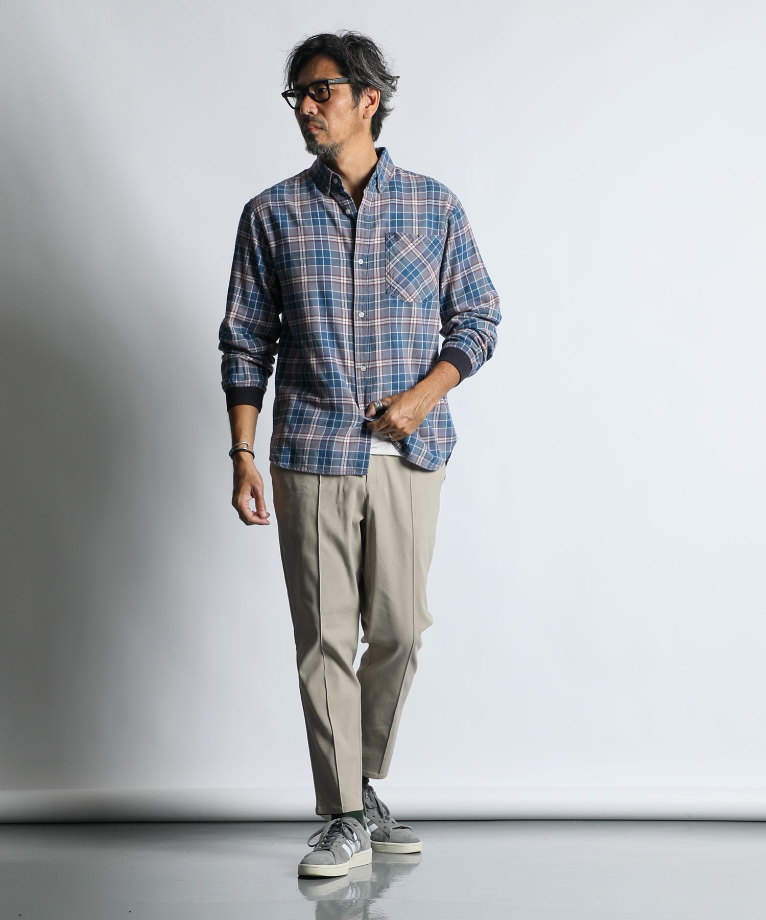 スラックスMIXコーデ｜The DUFFER of St.GEORGE｜Official Web Site