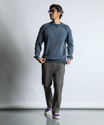 インディゴシンプルコーデ