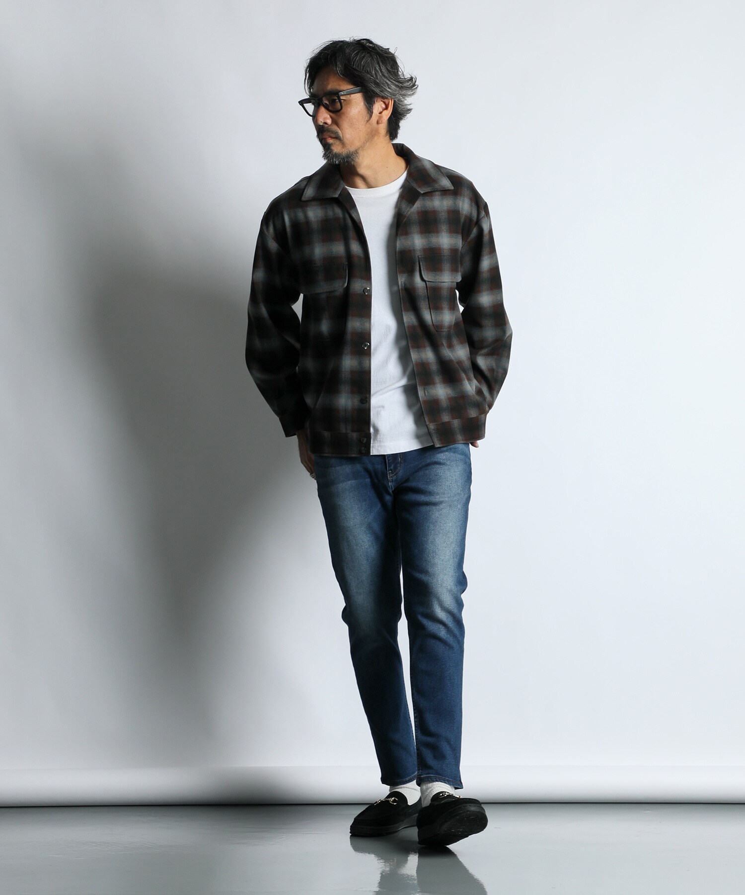 王道チェックシャツコーデ｜The DUFFER of St.GEORGE｜Official Web