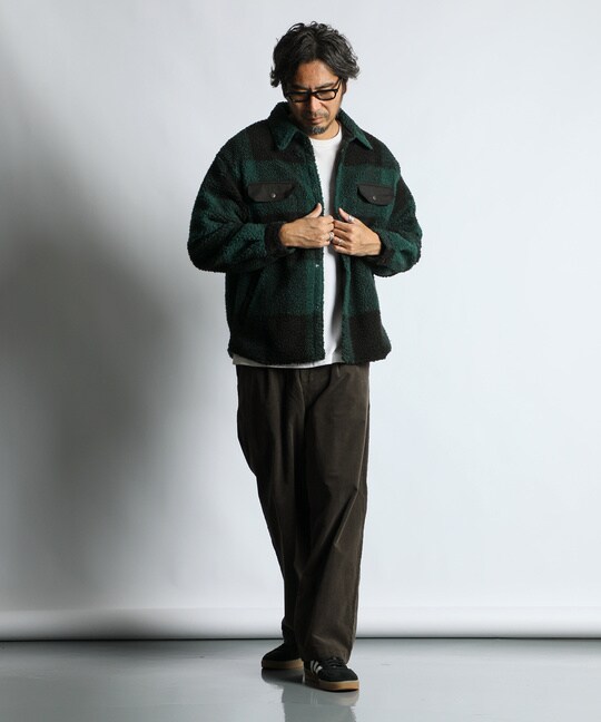 旬のボアアイテムコーデ