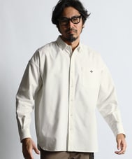 コットン/リネン クールマックスオーバーサイズシャツ