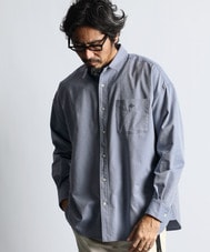 コットン/リネン クールマックスオーバーサイズシャツ