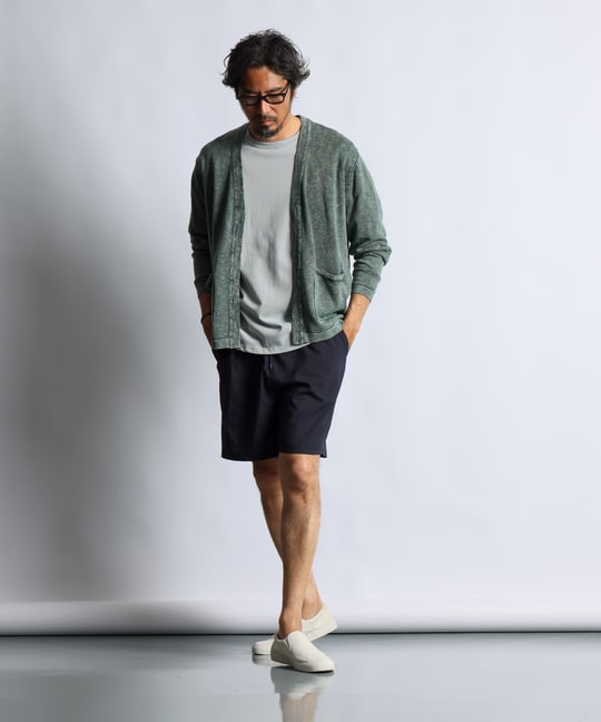 コットンリネン 着流しカーディガン ｜The DUFFER of St.GEORGE｜Official Web Site｜ザ・ダファー ・オブ・セントジョージ