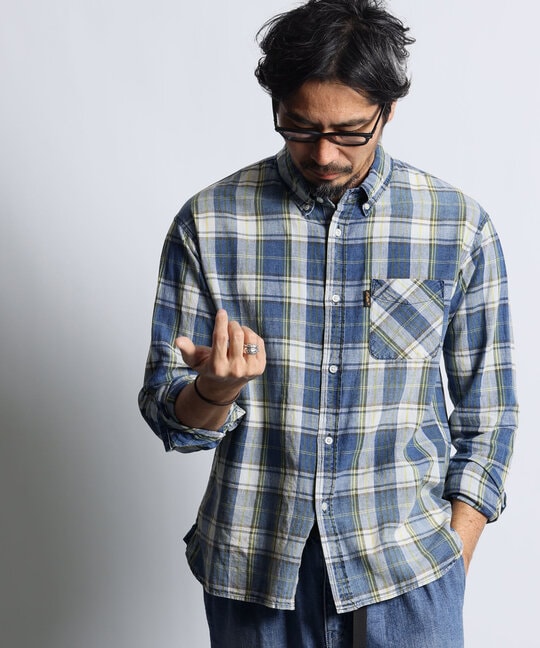 The LIKE DUFFER ダファー チェックシャツ