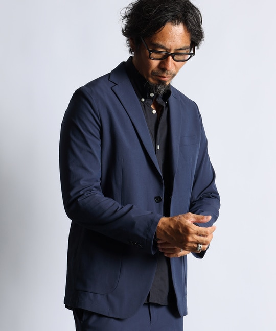 接触冷感 セットアップ　イージージャケット