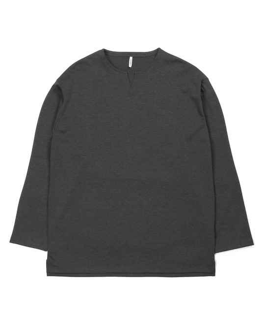 セットアップ キーネックポンチTシャツ