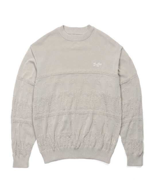 ELEPHANT別注 メッシュクルーニット ｜The DUFFER of St.GEORGE｜Official Web  Site｜ザ・ダファー・オブ・セントジョージ