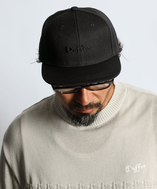 ELEPHANT別注 バンダナ柄フラットバイザーキャップ ｜The DUFFER