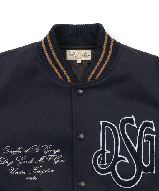 オリジナル バーシティジャケットスタジャン ｜The DUFFER of St