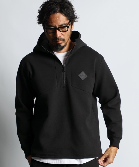 BLACK LABEL〕：セットアップ スタンドハーフジップパーカー ｜The DUFFER of St.GEORGE｜Official Web  Site｜ザ・ダファー・オブ・セントジョージ