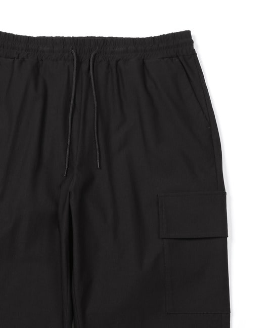 ライトポンチ ジャージ素材ワイドカーゴパンツ ｜The DUFFER of