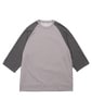 2重編み ラグラン 7分袖Tシャツ【WEB限定アイテム】