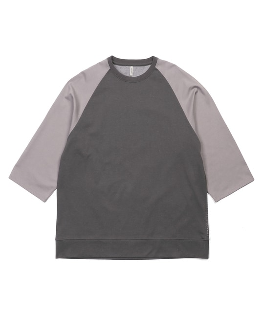 2重編み ラグラン 7分袖Tシャツ【WEB限定アイテム】