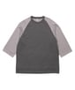2重編み ラグラン 7分袖Tシャツ【WEB限定アイテム】
