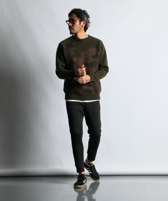 ネット限定お買い得商品 - ショップチャンネル マイクロカノコ ダンボールニットパンツ【WEB限定アイテム 小物