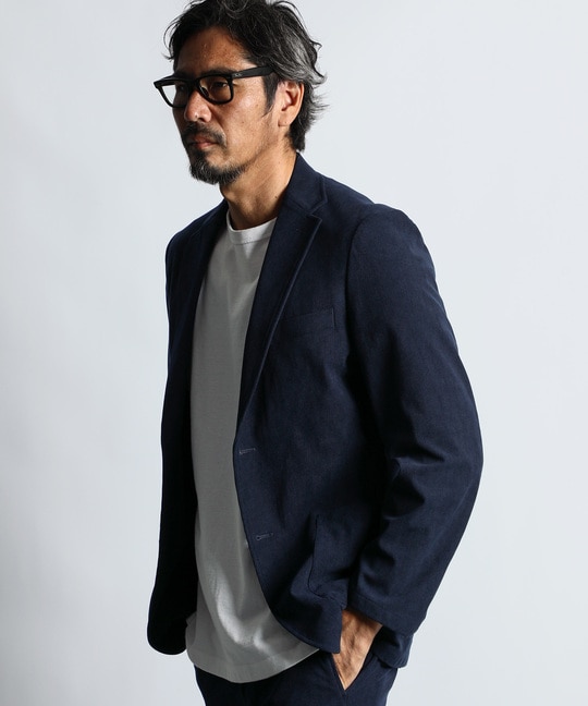 トリコットコーデュロイ セットアップジャケット ｜The DUFFER