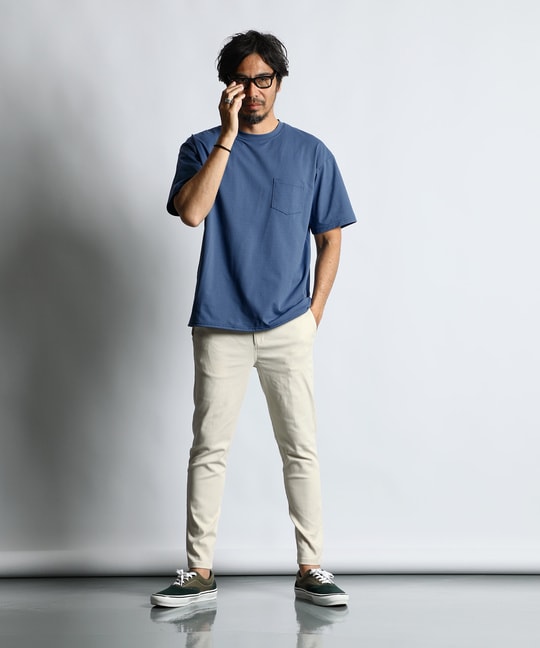 高収縮機能素材 「AIR FLEX」テックTシャツ