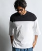高収縮機能素材「AIR FLEX」7分袖フットボールTシャツ