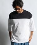 高収縮機能素材「AIR FLEX」7分袖フットボールTシャツ