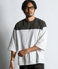 高収縮機能素材「AIR FLEX」7分袖フットボールTシャツ