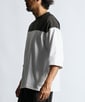 高収縮機能素材「AIR FLEX」7分袖フットボールTシャツ