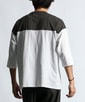 高収縮機能素材「AIR FLEX」7分袖フットボールTシャツ