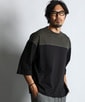 高収縮機能素材「AIR FLEX」7分袖フットボールTシャツ