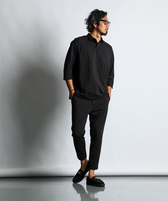 360° THE CIRCLE STRETCH]：セットアップ ジャージ7分袖シャツ ｜The DUFFER of  St.GEORGE｜Official Web Site｜ザ・ダファー・オブ・セントジョージ
