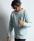 ピグメント加工 ポンチ素材ロンT