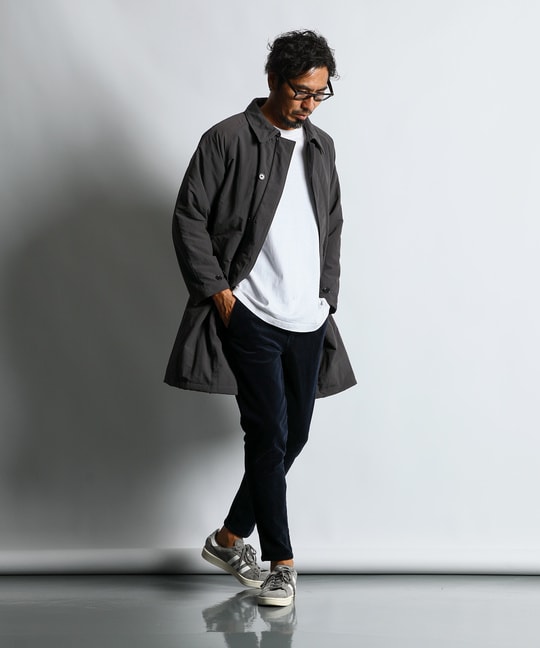 撥水 中綿ステンカラーコート ｜The DUFFER of St.GEORGE