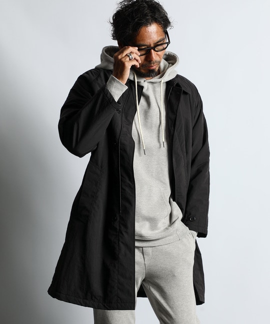 撥水 中綿ステンカラーコート ｜The DUFFER of St.GEORGE｜Official Web Site｜ザ・ダファー・オブ・セントジョージ