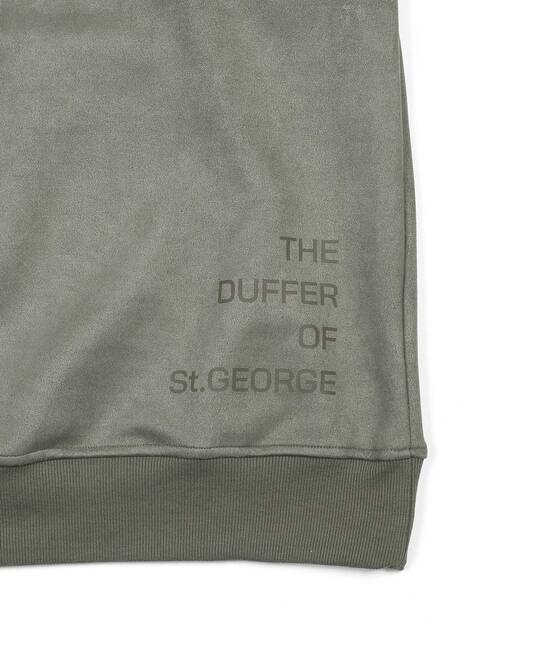スウェードタッチ ハーフジップパーカー ｜The DUFFER of St