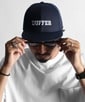 DUFFERオリジナル フラットバイザーキャップ