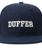 DUFFERオリジナル フラットバイザーキャップ