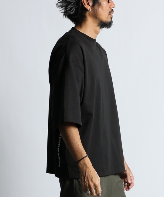 2層構造 吸水速乾クールマックス リラックスフィットTシャツ
