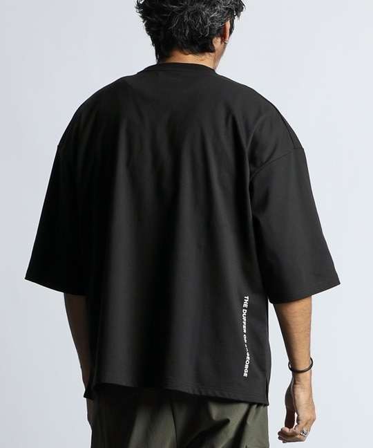 2層構造 吸水速乾クールマックス リラックスフィットTシャツ