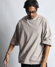2層構造 吸水速乾クールマックス リラックスフィットTシャツ
