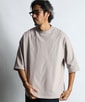 2層構造 吸水速乾クールマックス リラックスフィットTシャツ