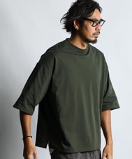 2層構造 吸水速乾クールマックス リラックスフィットTシャツ