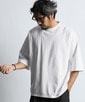 2層構造 吸水速乾クールマックス リラックスフィットTシャツ