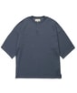 2層構造 吸水速乾クールマックス リラックスフィットヘンリーTシャツ