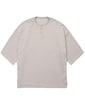 2層構造 吸水速乾クールマックス リラックスフィットヘンリーTシャツ