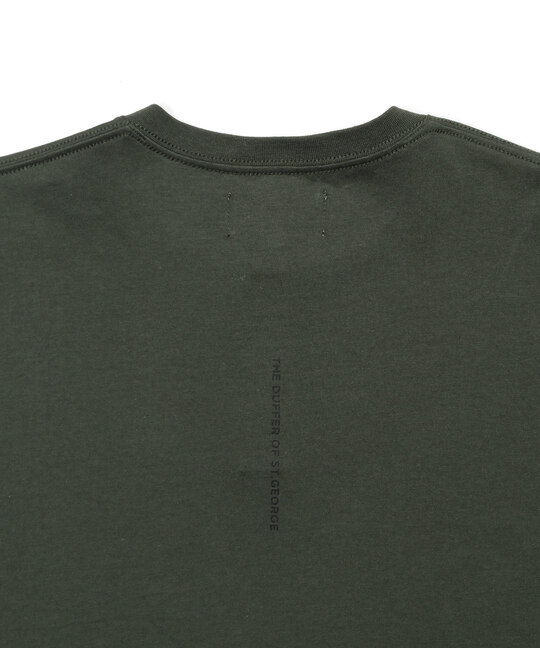 2層構造 吸水速乾クールマックス リラックスフィットヘンリーTシャツ