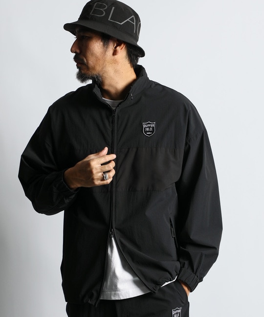 超格安一点 BLACK コーデュラリップトラック LABEL〕：セットアップ メンズウェア
