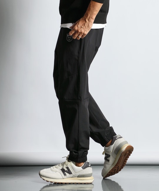 BLACK LABEL〕：セットアップ コーデュラリップトラックパンツ