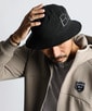 〔BLACK LABEL〕：コーデュラリップバケットハット